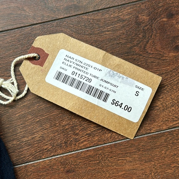 Harlow Ellie Printed Tube Jumpsuit - Picture 4 of 5